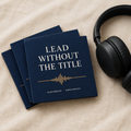 Lead Without the Title audiobook cover set