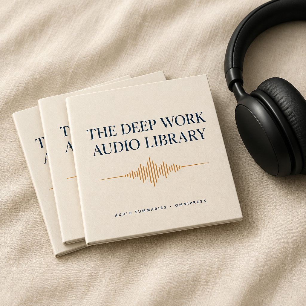 The Deep Work Audio Library cover set