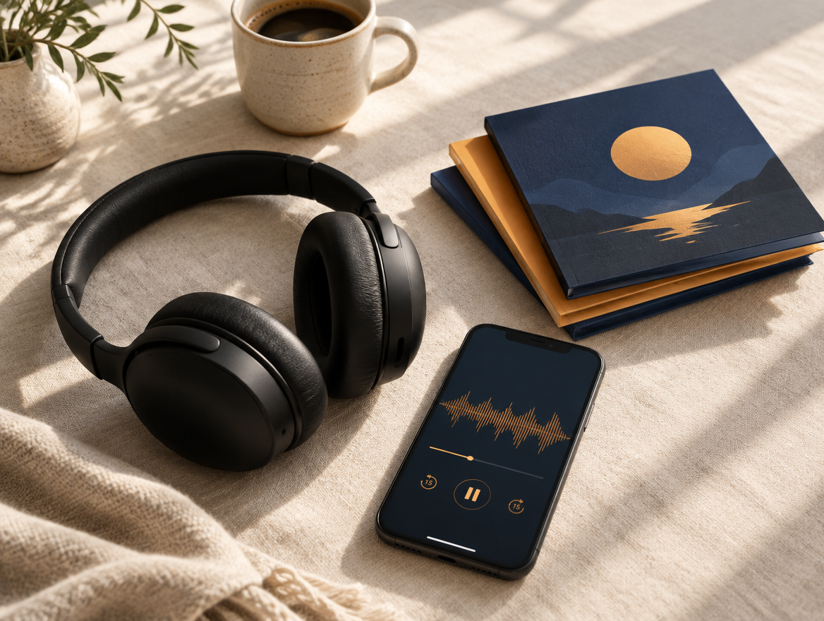 OmniPresx audiobooks and headphones